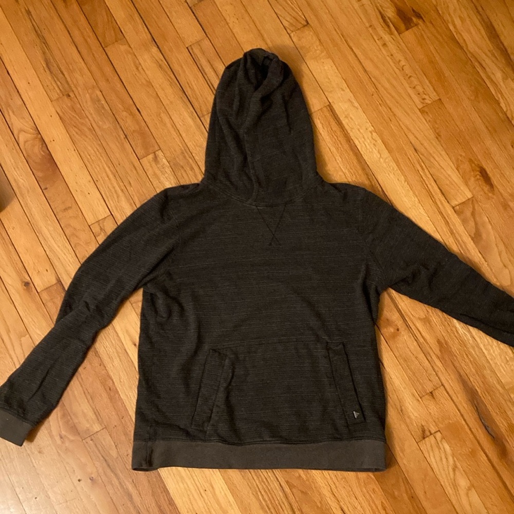 Charcoal Athletic Hooded Sweatshirt